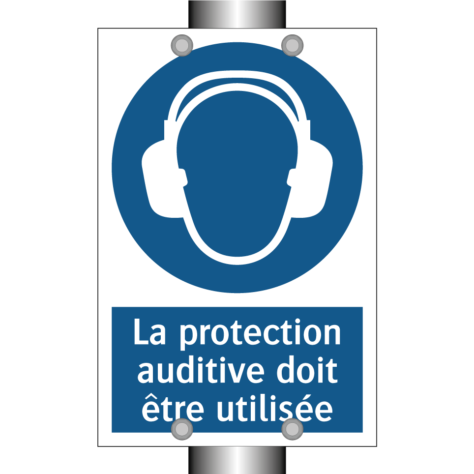 La protection auditive doit être utilisée