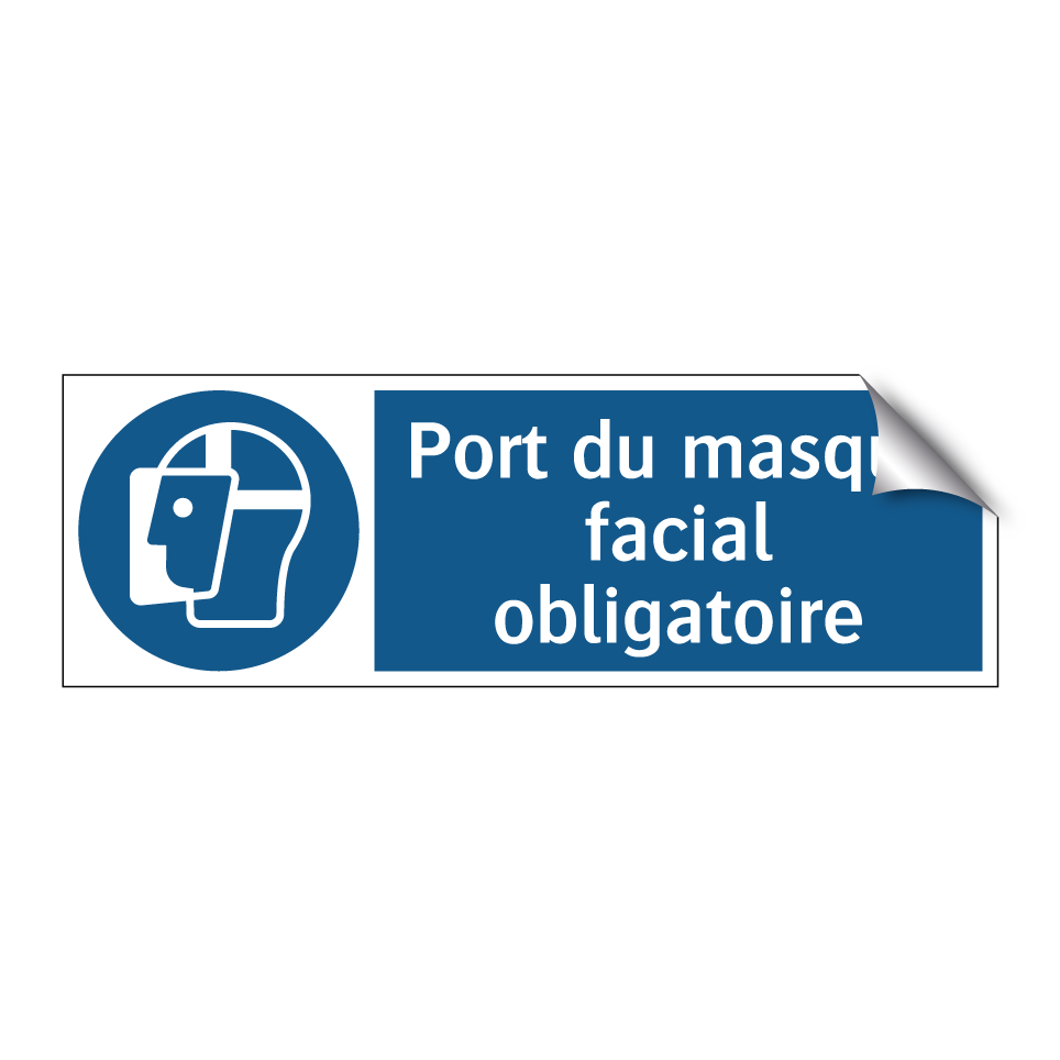 Port du masque facial obligatoire