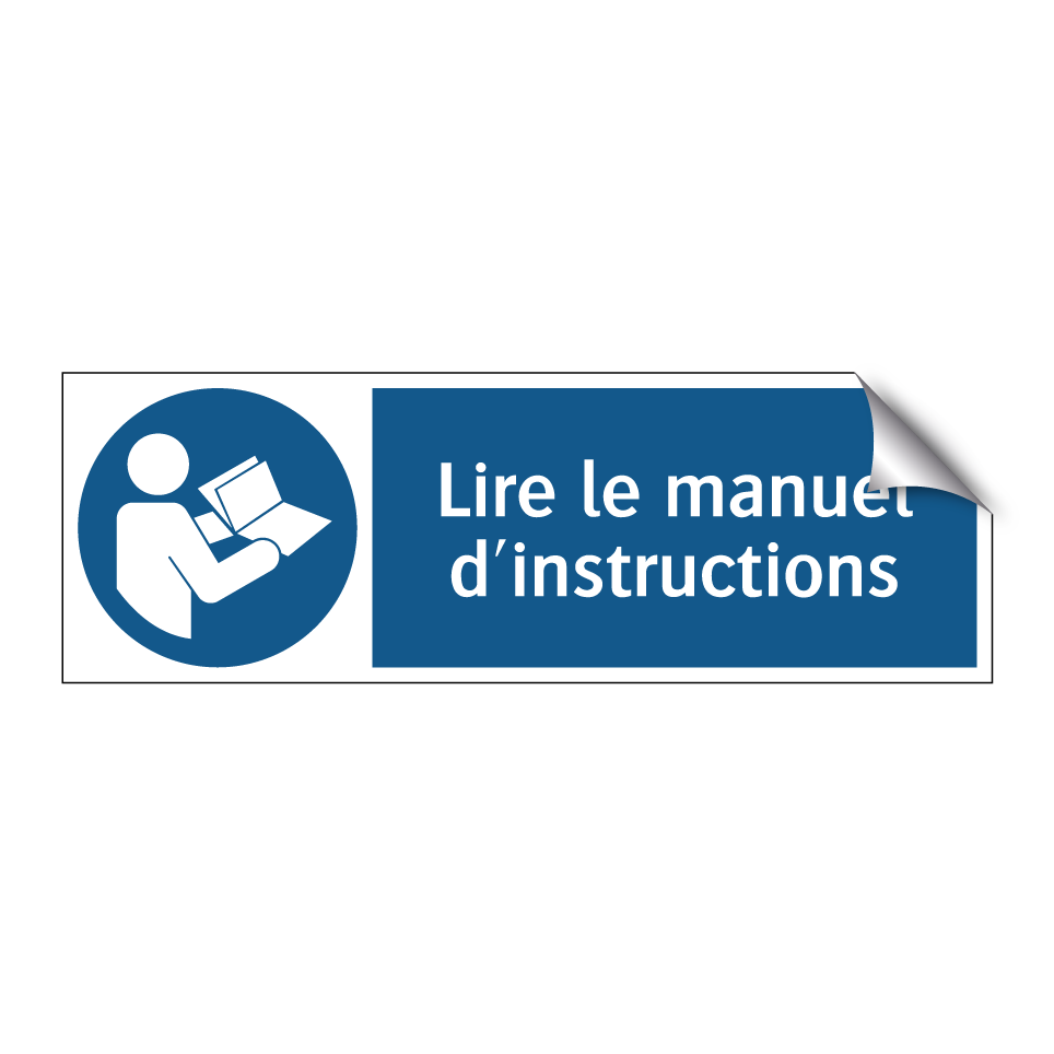 Lire le manuel d'instructions