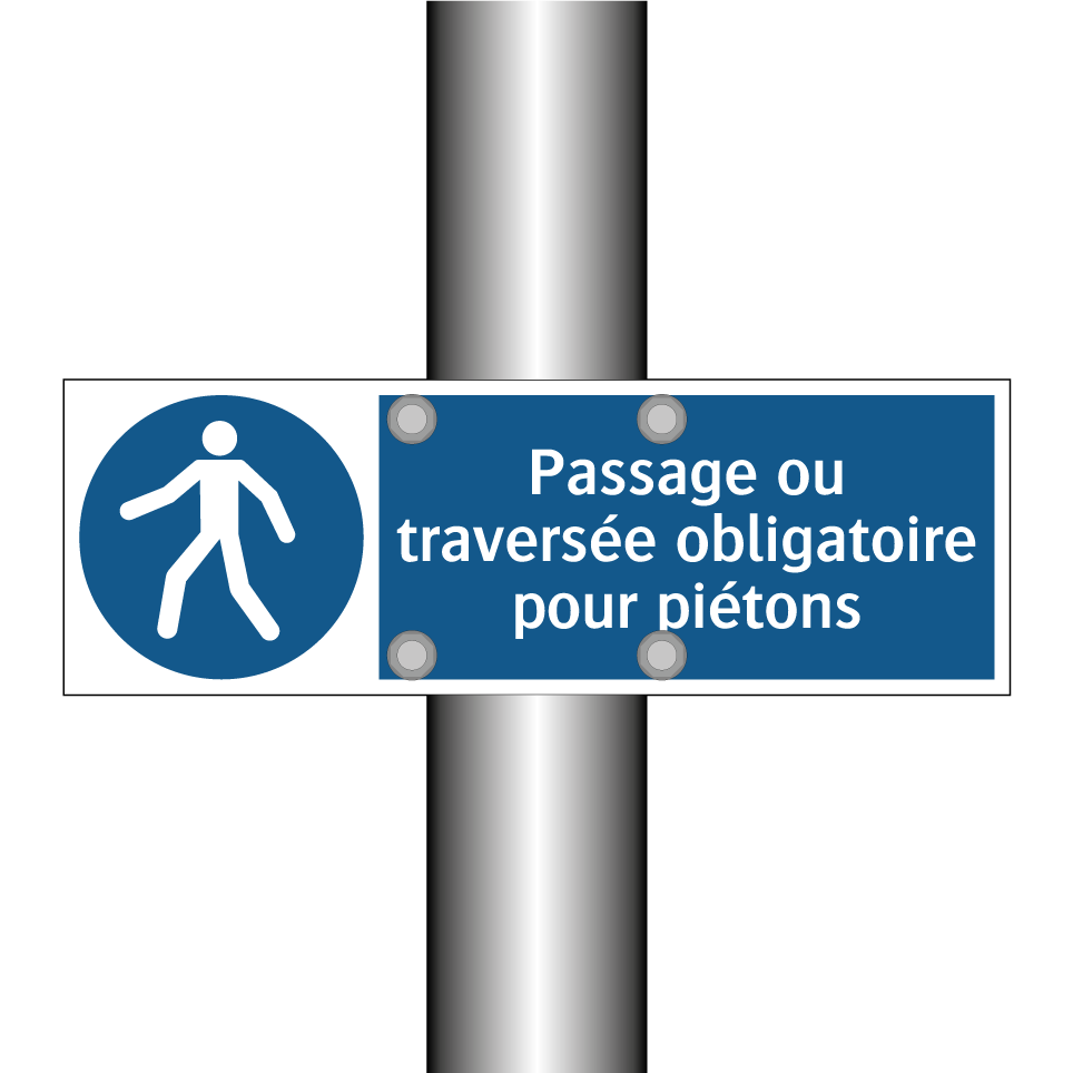 Passage ou traversée obligatoire pour piétons