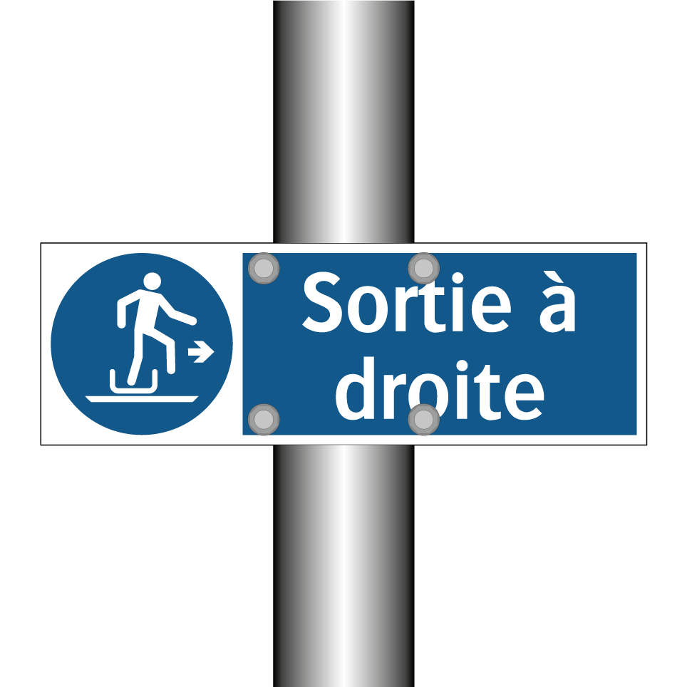 Sortie à droite