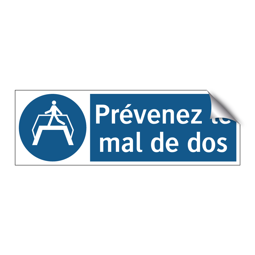 Prévenez le mal de dos