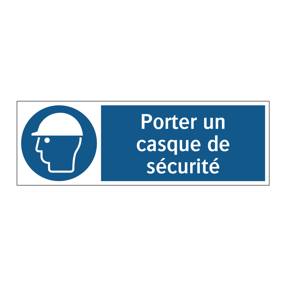 Porter un casque de sécurité