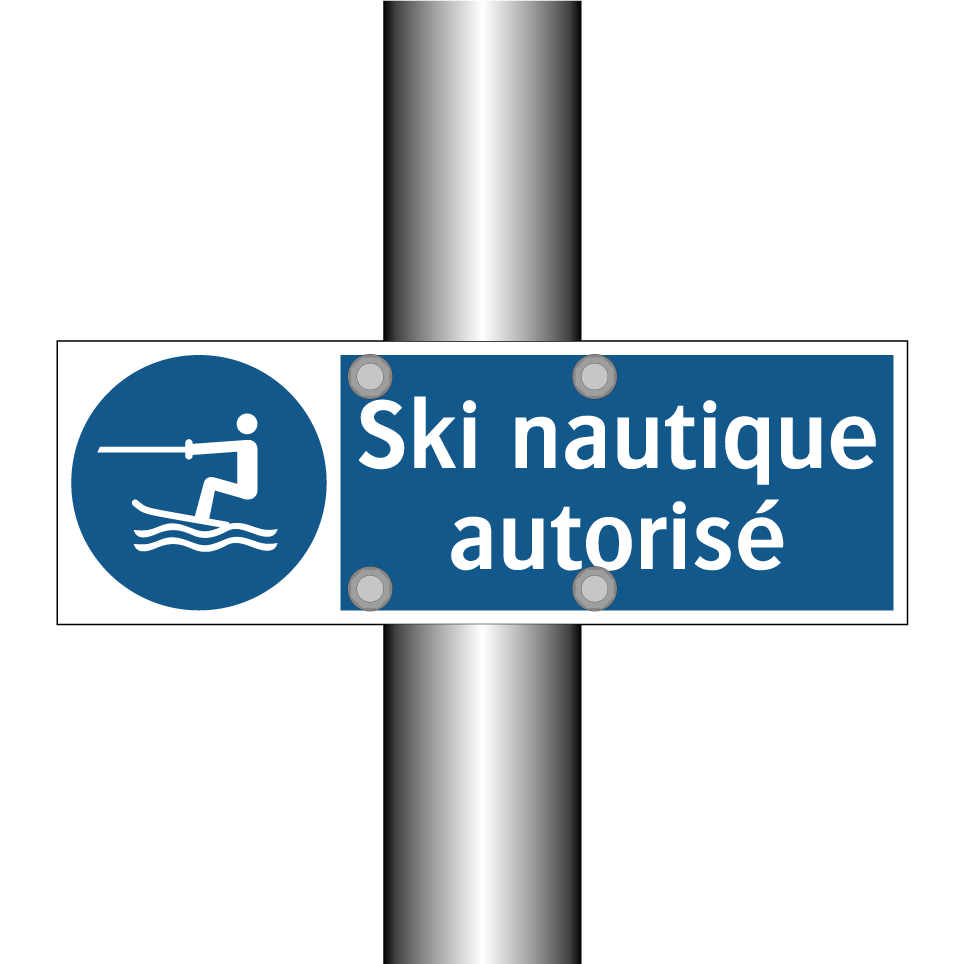 Ski nautique autorisé