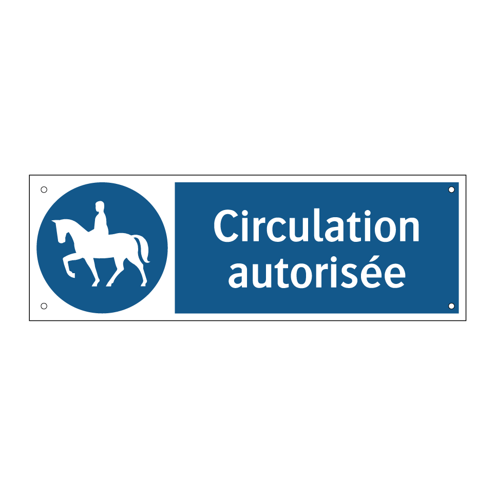 Circulation autorisée