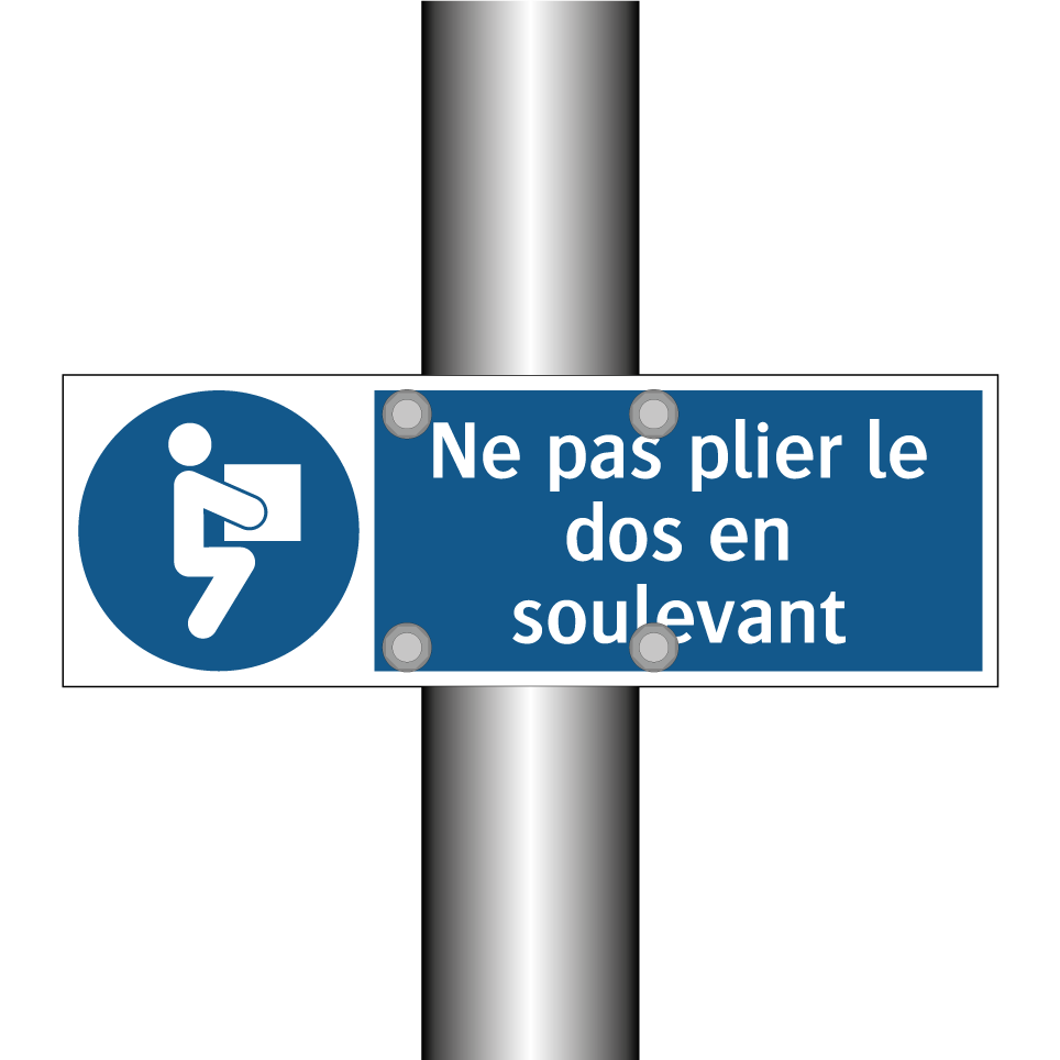 Ne pas plier le dos en soulevant