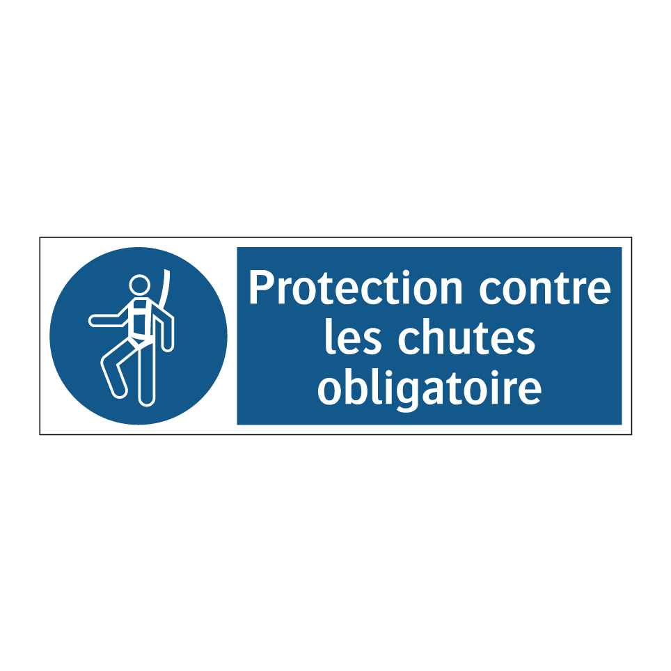 Protection contre les chutes obligatoire