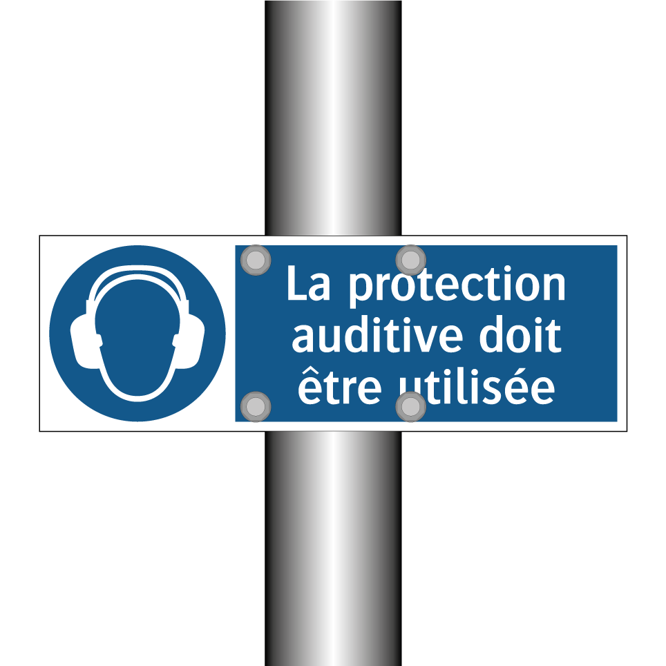 La protection auditive doit être utilisée