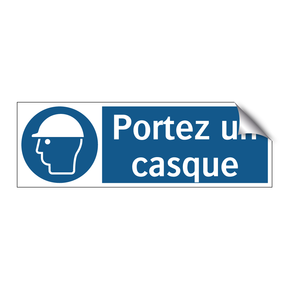 Portez un casque