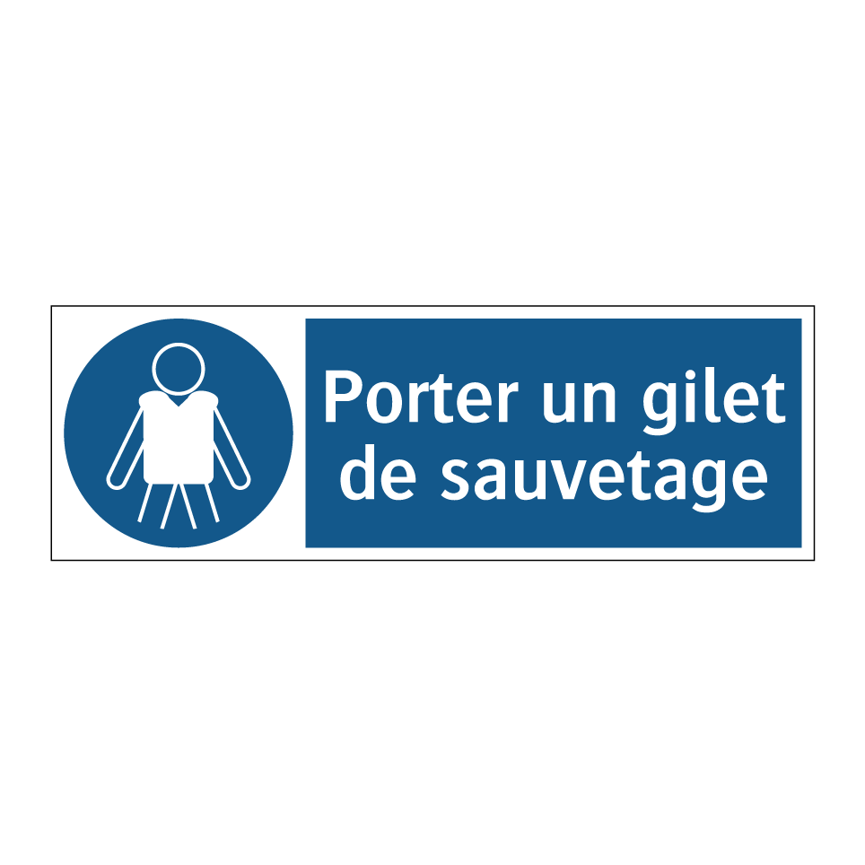 Porter un gilet de sauvetage