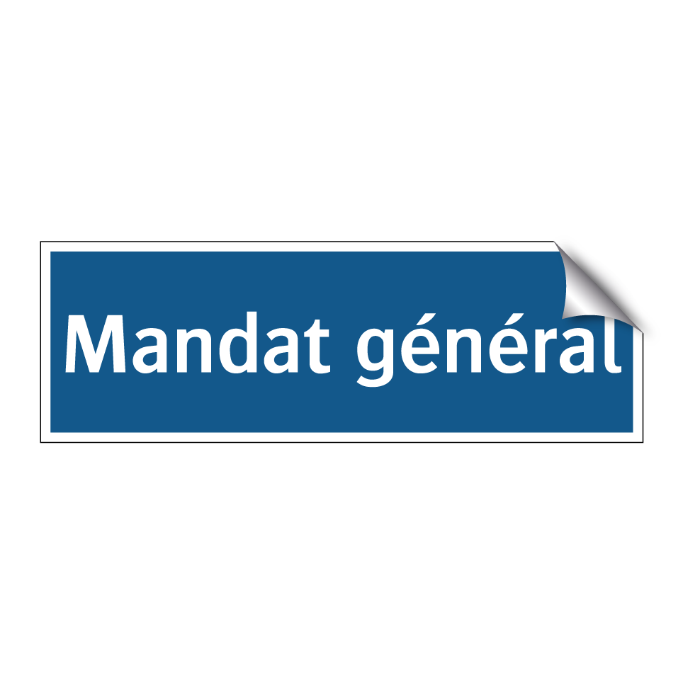 Mandat général