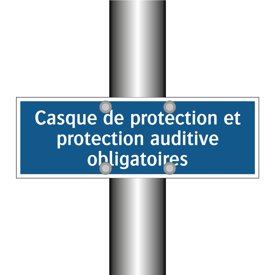 Casque de protection et protection auditive obligatoires