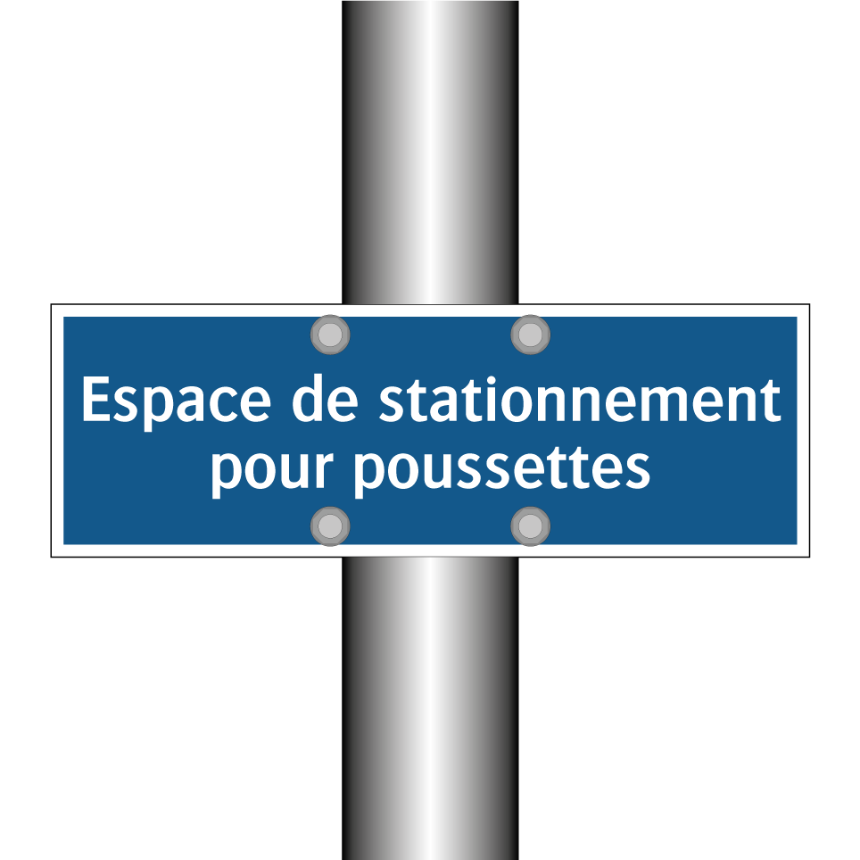 Espace de stationnement pour poussettes