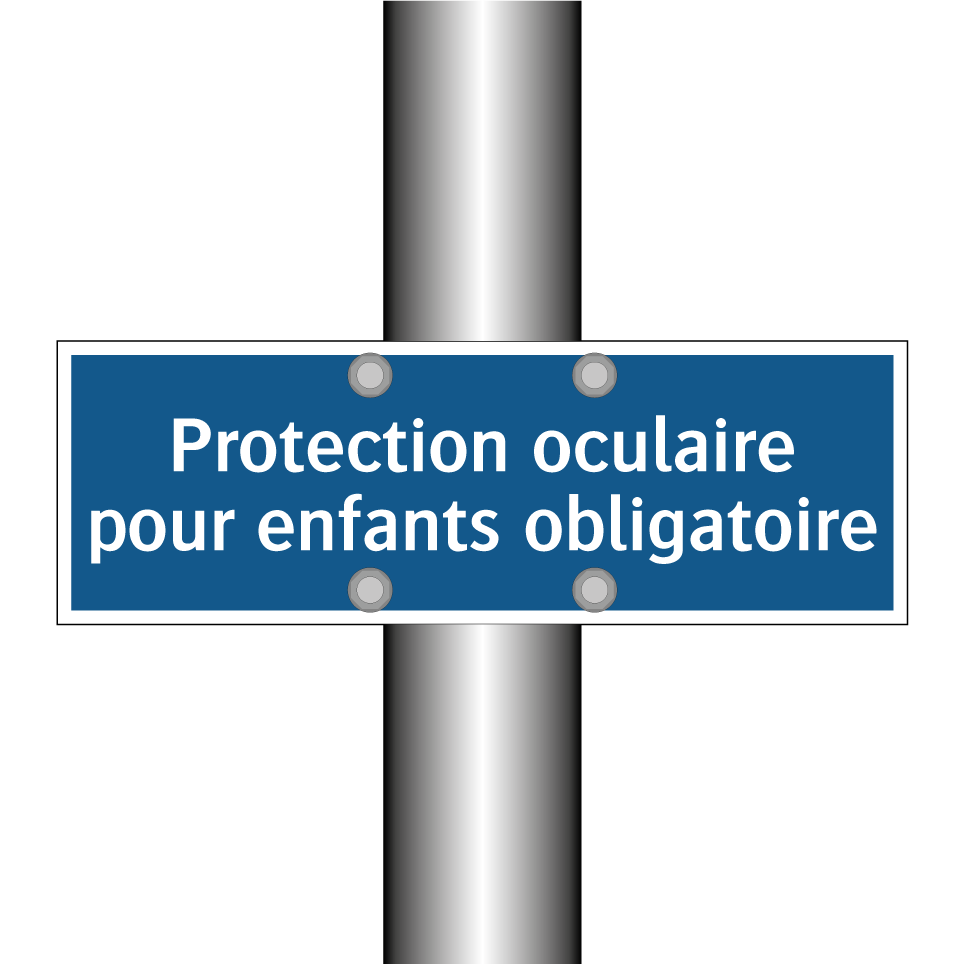 Protection oculaire pour enfants obligatoire