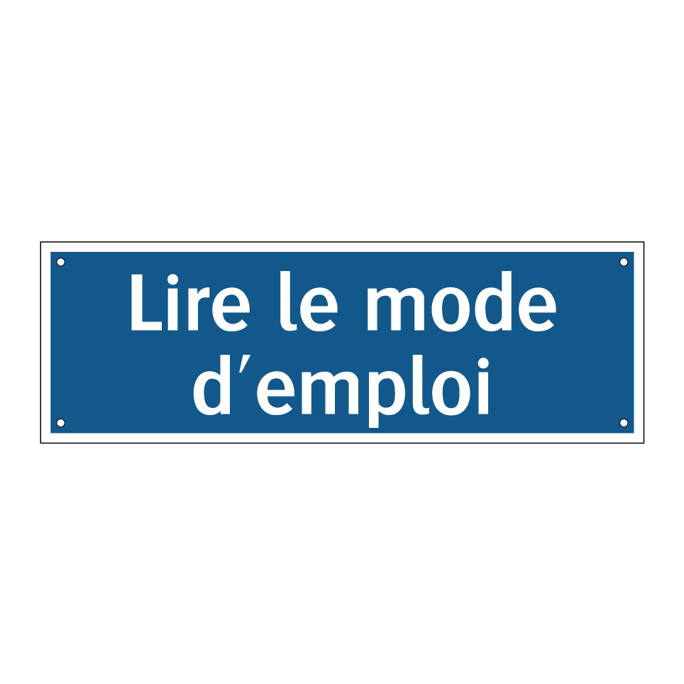 Lire le mode d'emploi