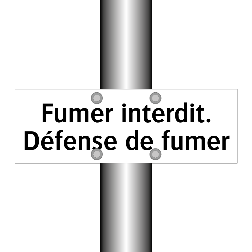 Fumer interdit. Défense de fumer