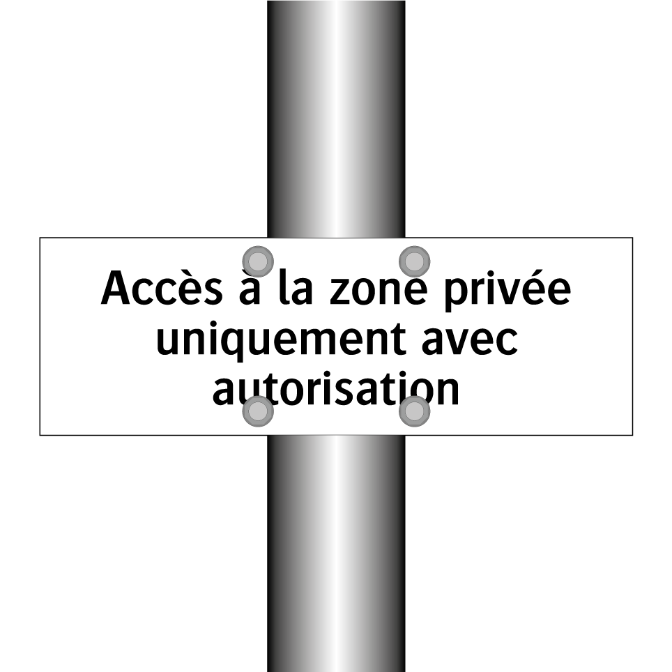 Accès à la zone privée uniquement avec autorisation