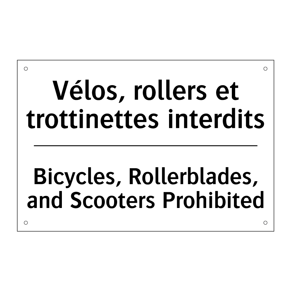 Vélos, rollers et trottinettes /.../ - Bicycles, Rollerblades, and Scooters /.../