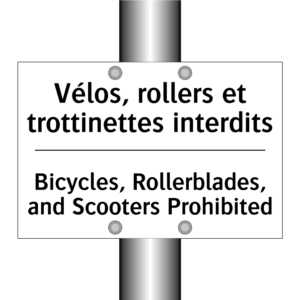 Vélos, rollers et trottinettes /.../ - Bicycles, Rollerblades, and Scooters /.../