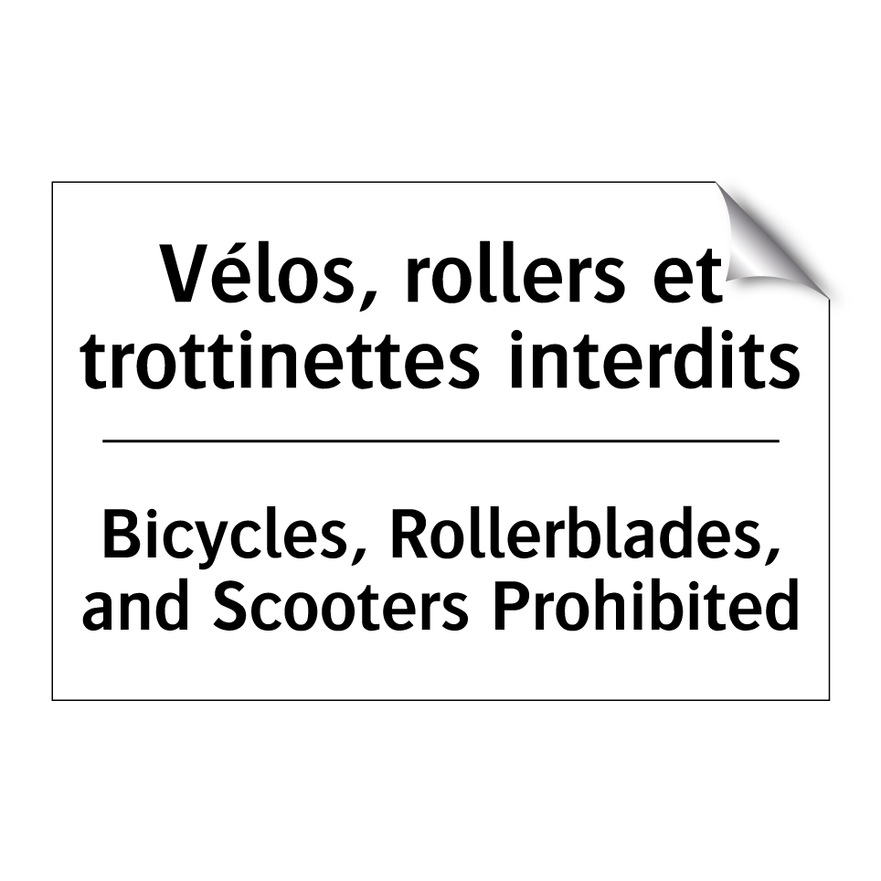 Vélos, rollers et trottinettes /.../ - Bicycles, Rollerblades, and Scooters /.../