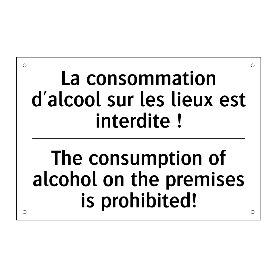 La consommation d'alcool sur les /.../ - The consumption of alcohol on /.../