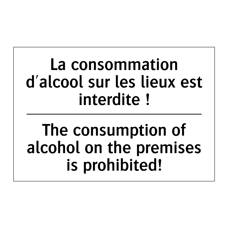 La consommation d'alcool sur les /.../ - The consumption of alcohol on /.../