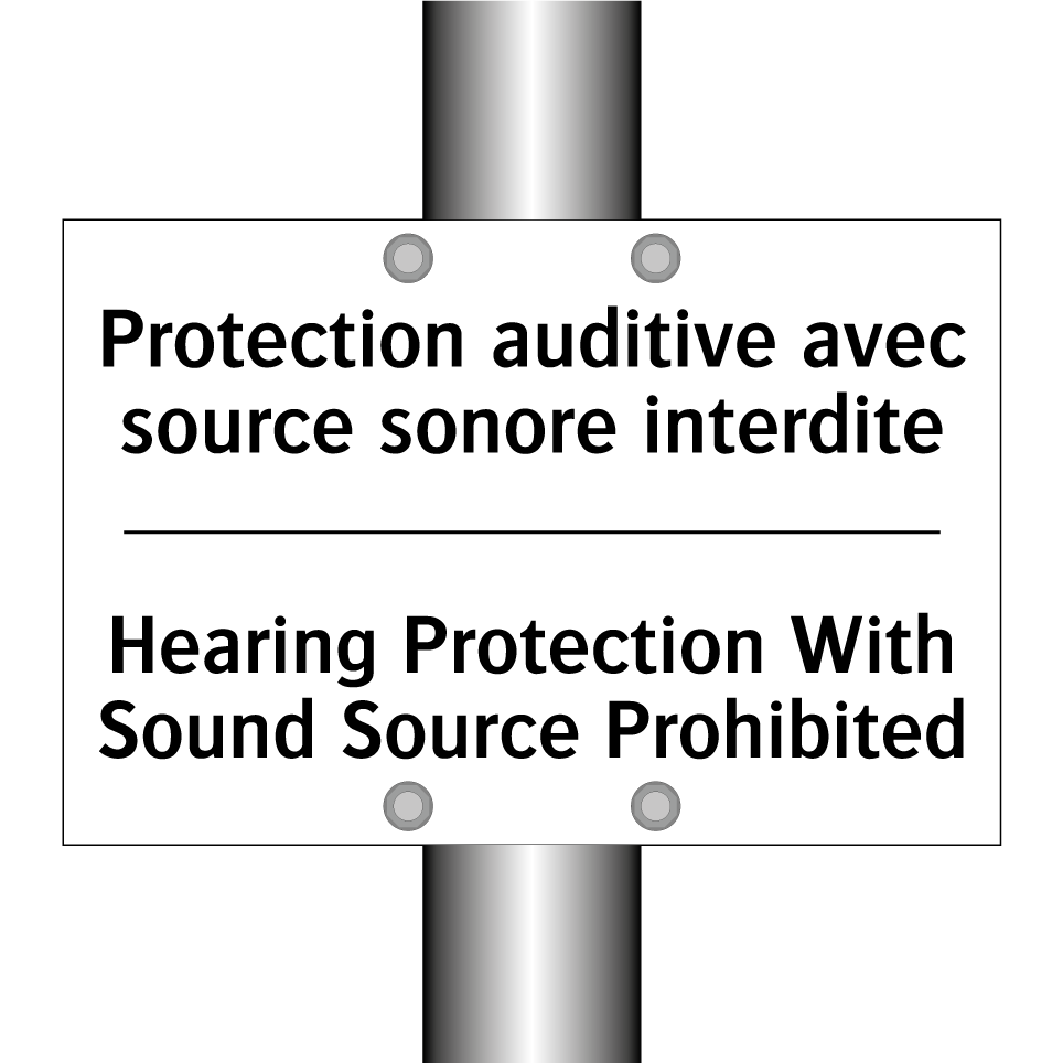 Protection auditive avec source /.../ - Hearing Protection With Sound /.../