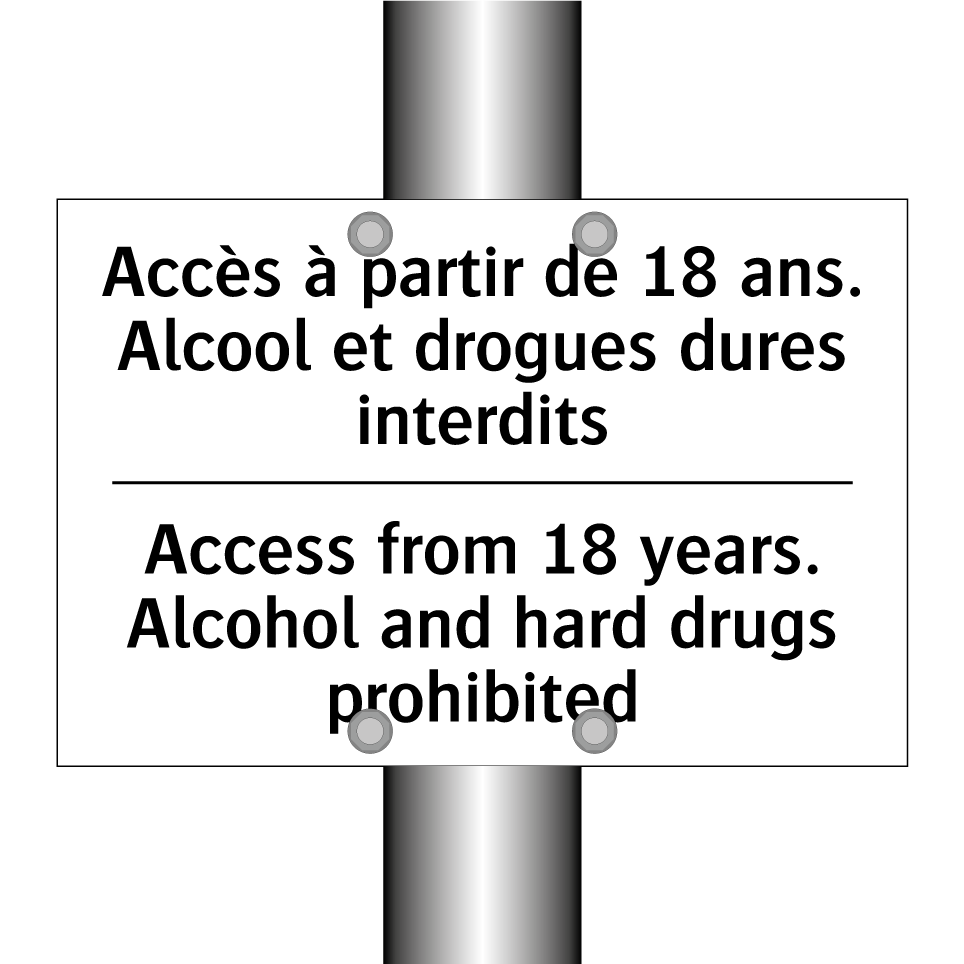 Accès à partir de 18 ans. Alcool /.../ - Access from 18 years. Alcohol /.../
