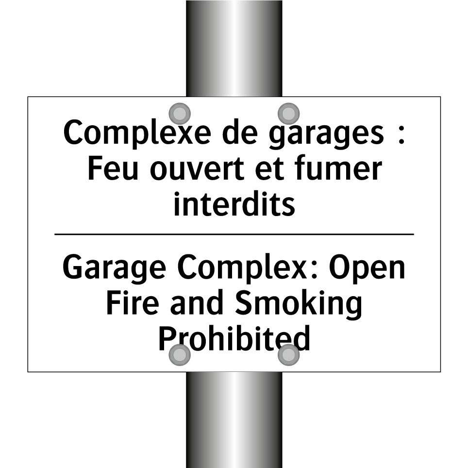 Complexe de garages : Feu ouvert /.../ - Garage Complex: Open Fire and /.../