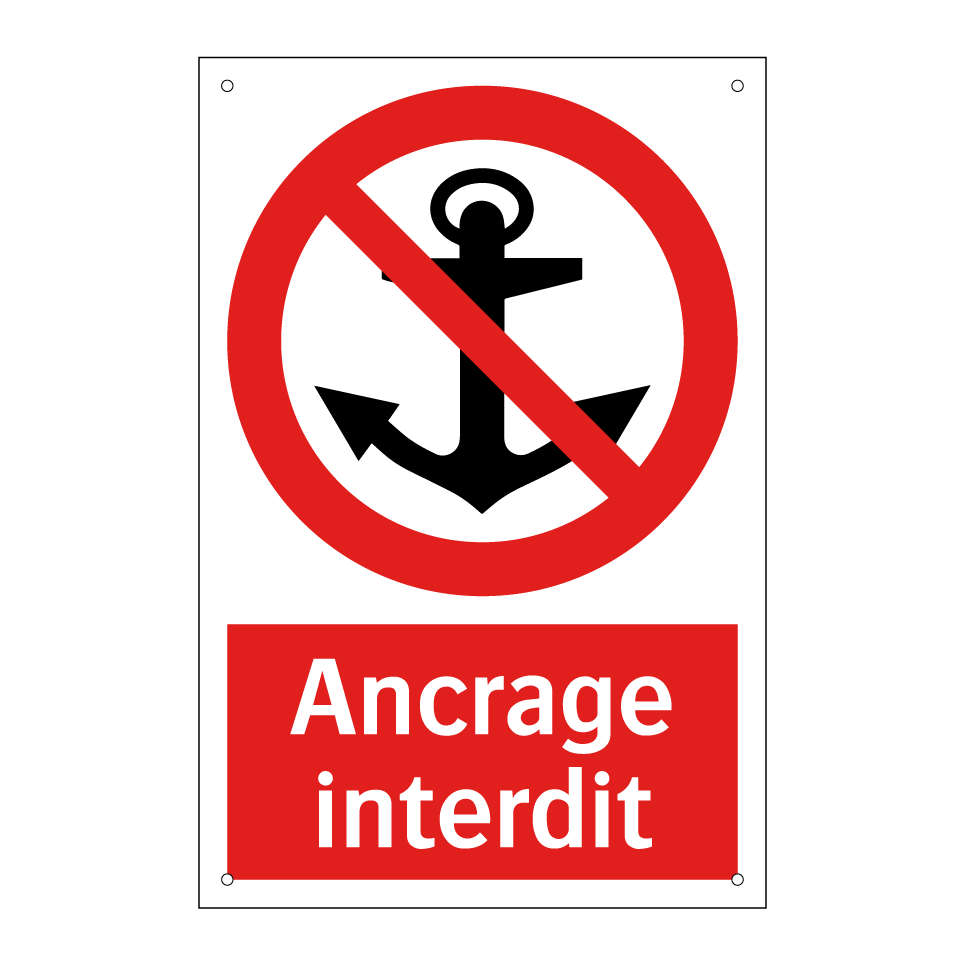 Ancrage interdit