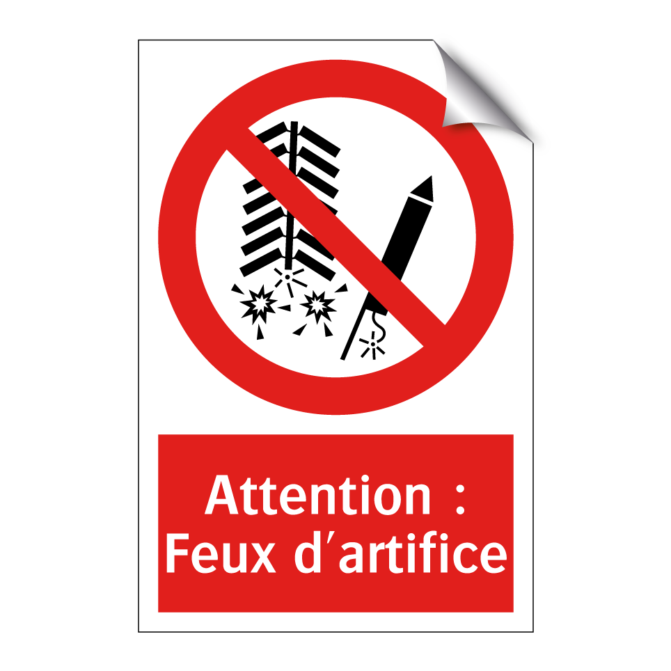 Attention : Feux d'artifice