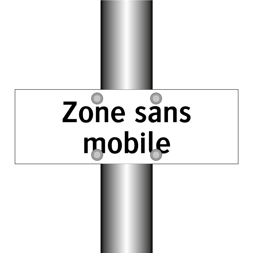 Zone sans mobile