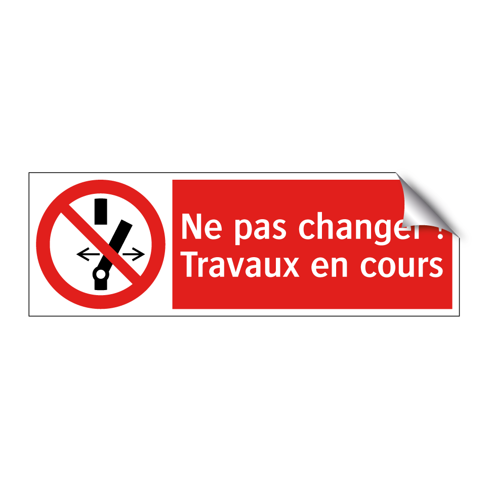 Ne pas changer ! Travaux en cours