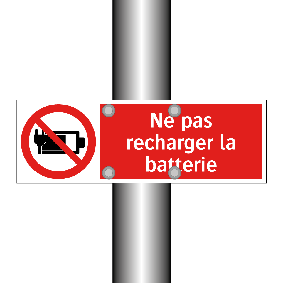 Ne pas recharger la batterie