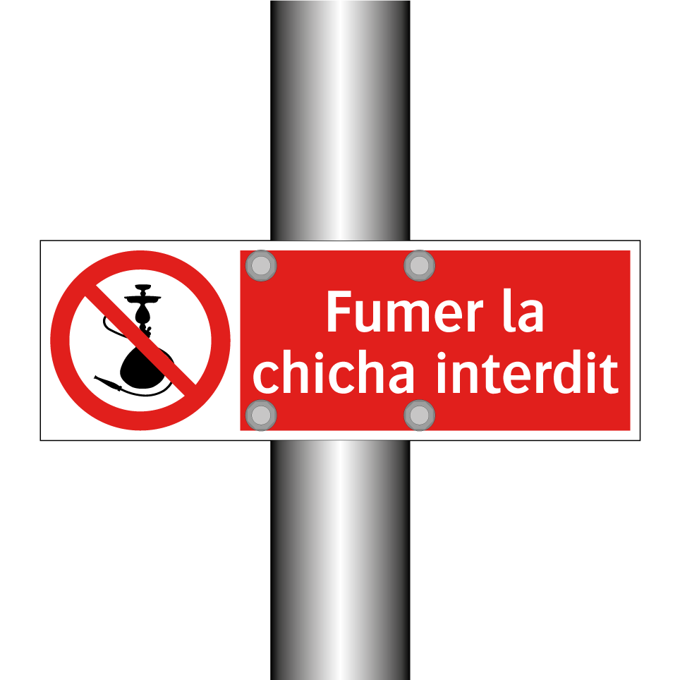 Fumer la chicha interdit