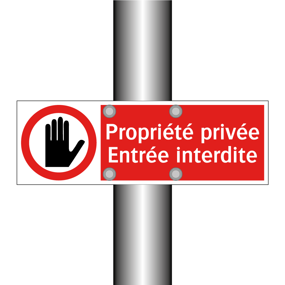 Propriété privée Entrée interdite
