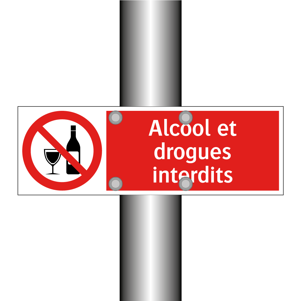 Alcool et drogues interdits
