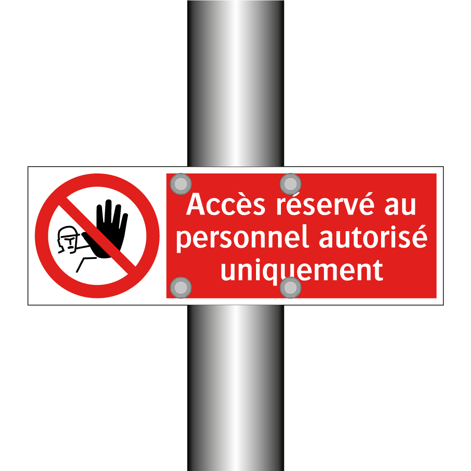 Accès réservé au personnel autorisé uniquement