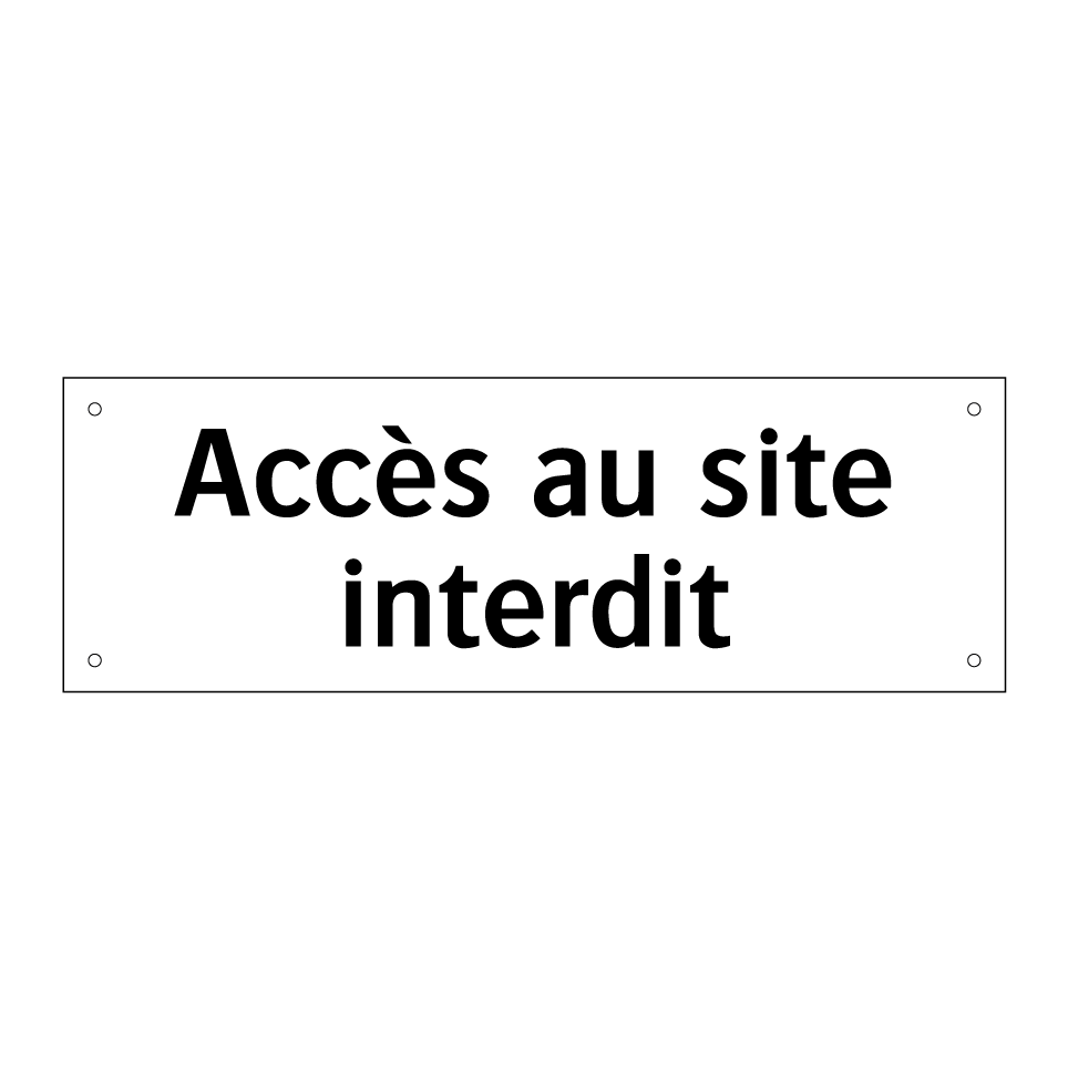 Accès au site interdit