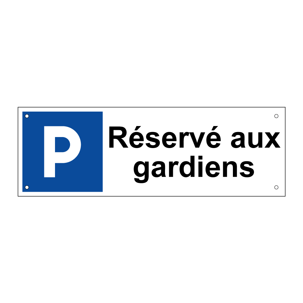 Réservé aux gardiens
