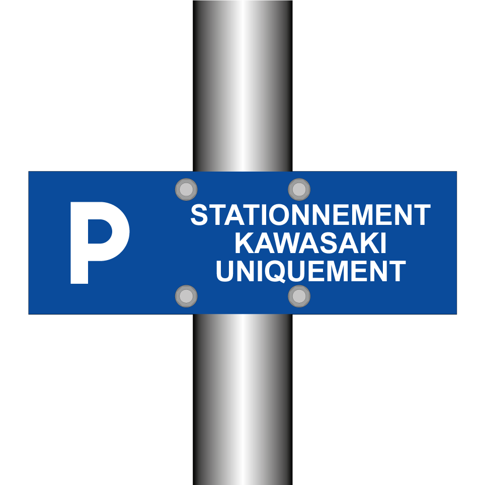 Stationnement Kawasaki uniquement