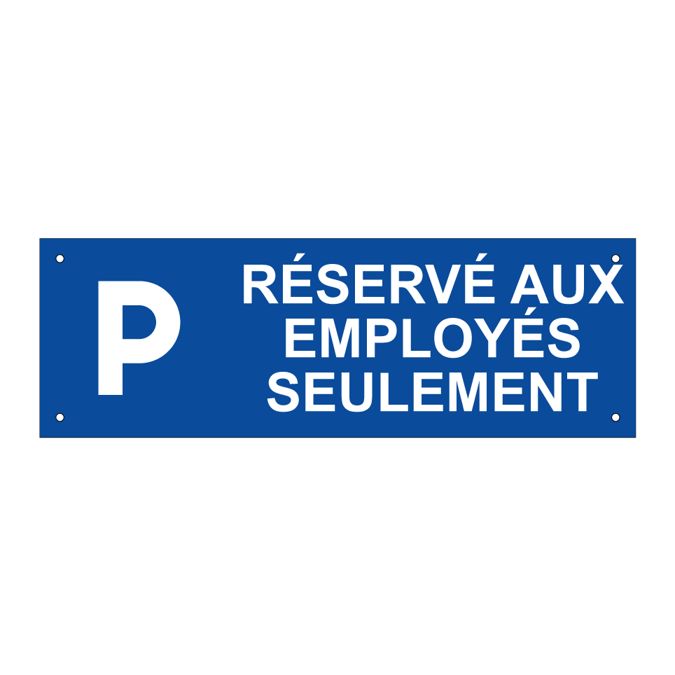 Réservé aux employés seulement