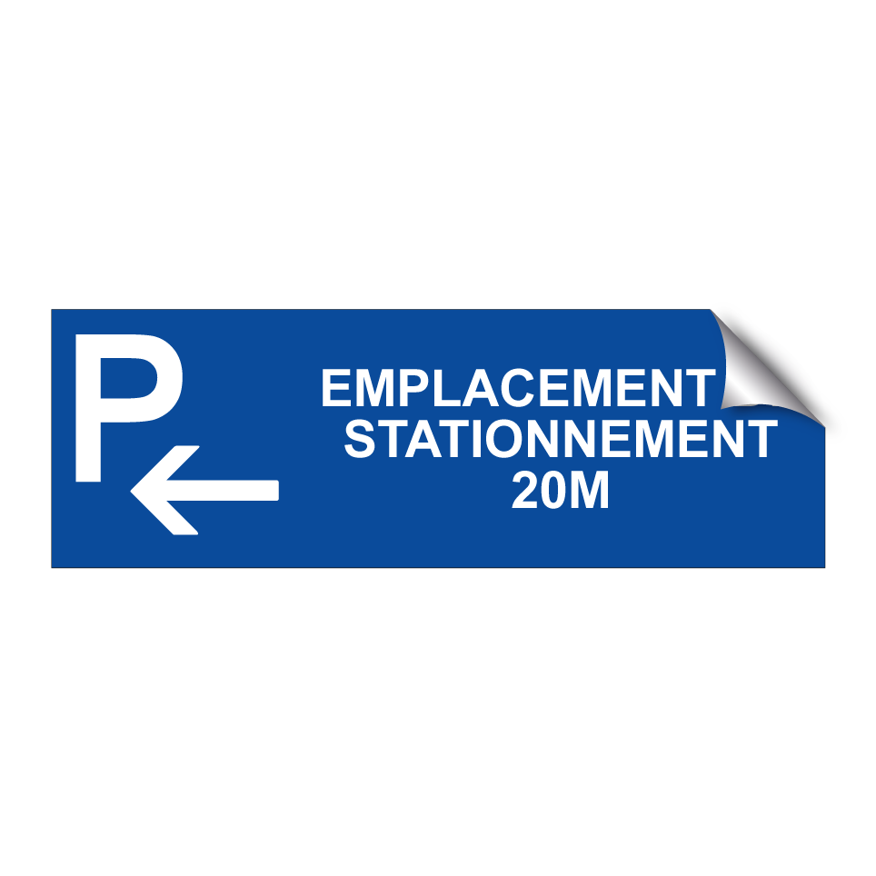 Emplacement de stationnement 20m