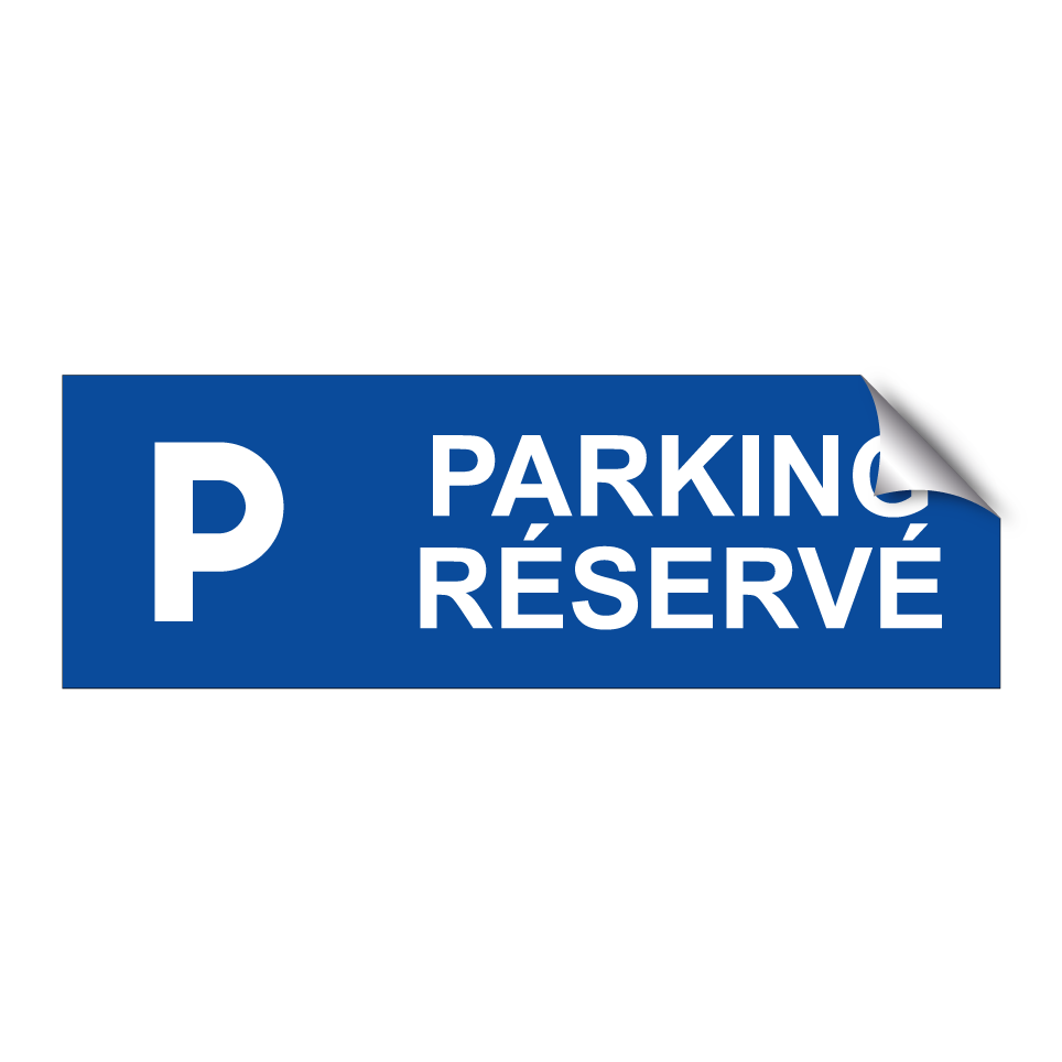 Parking réservé