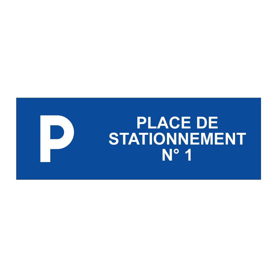 Place de stationnement n° 1