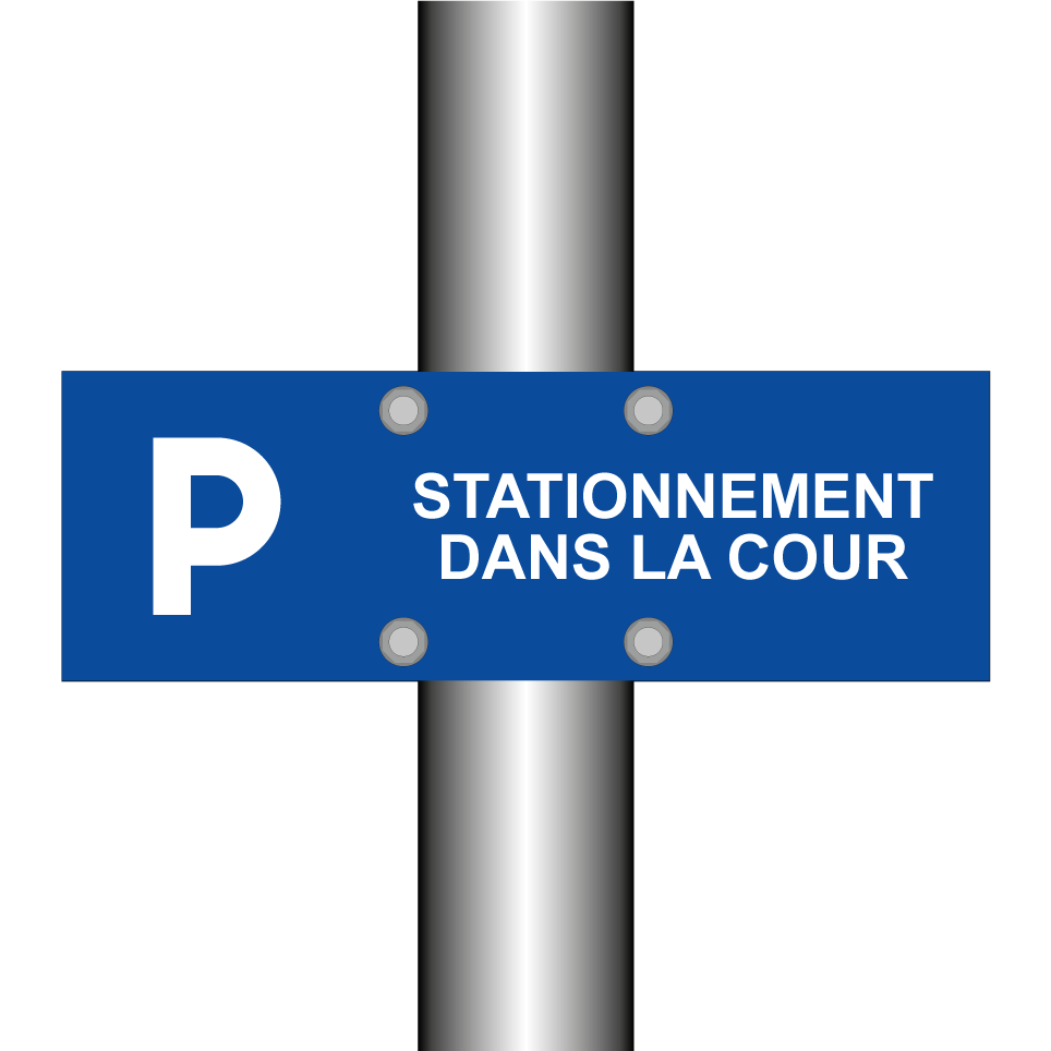 Stationnement dans la cour