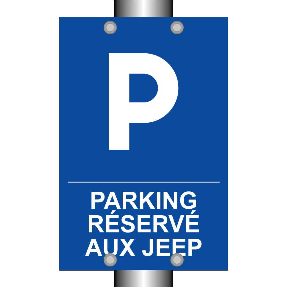 Parking réservé aux Jeep