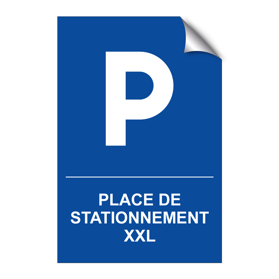 Place de stationnement XXL