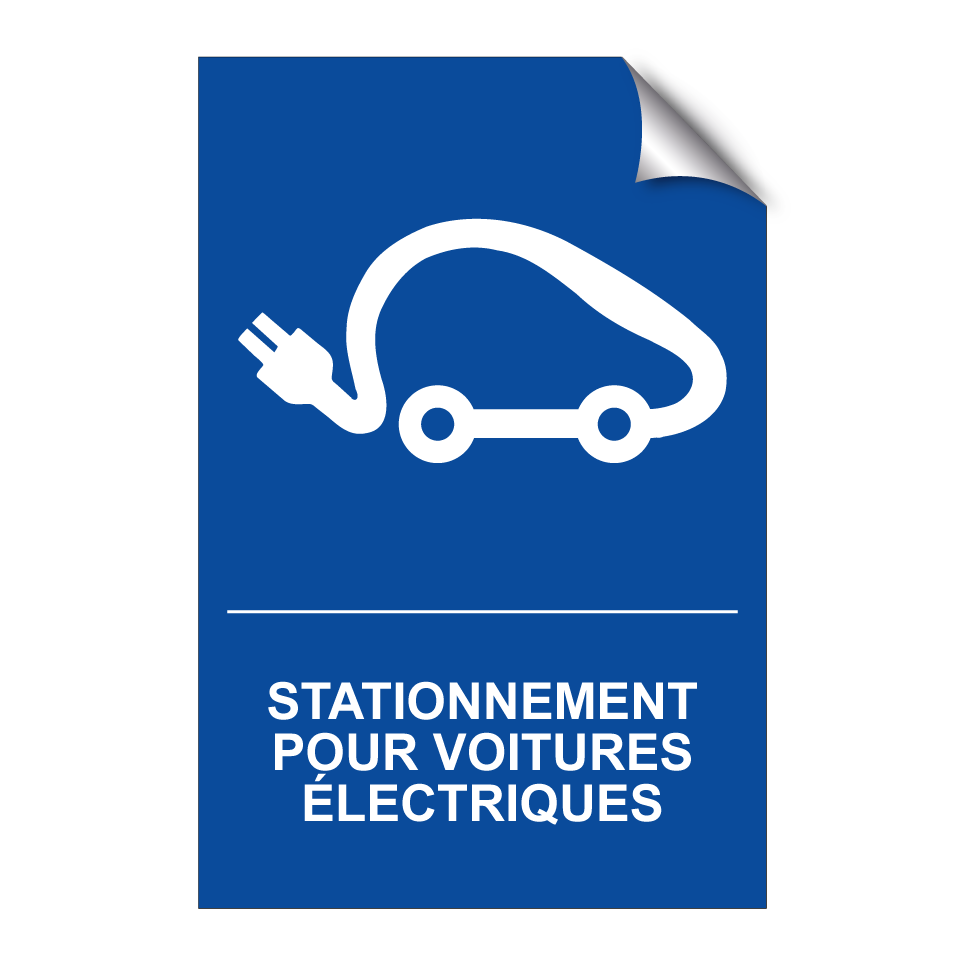 Stationnement pour voitures électriques