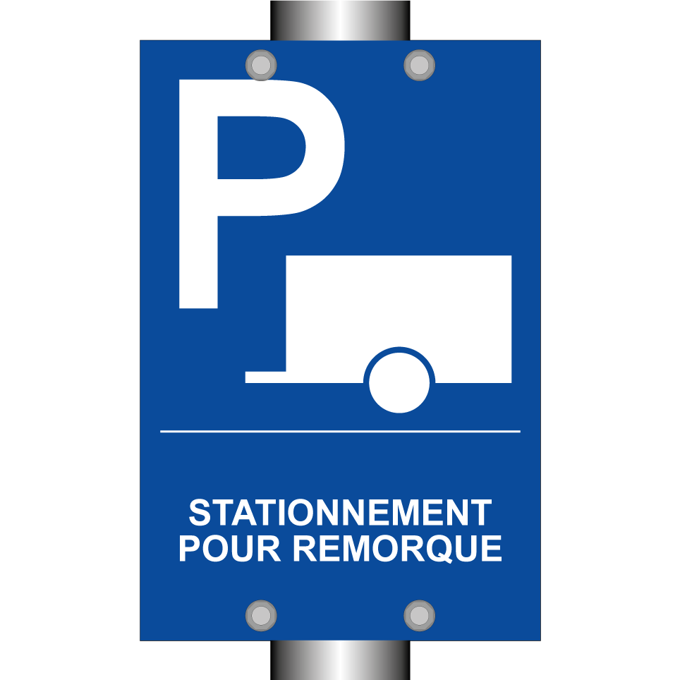 Stationnement pour remorque
